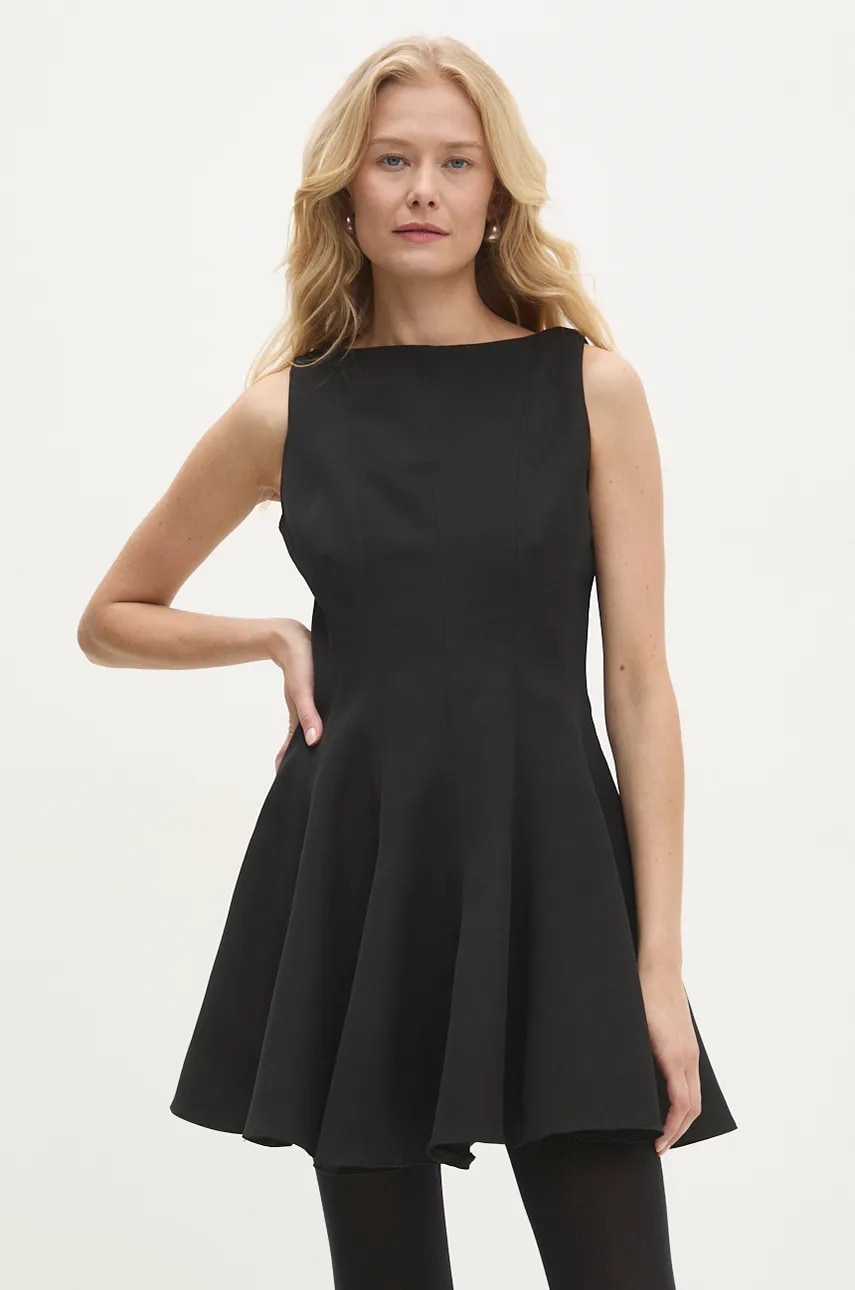 Answear Lab rochie culoarea negru
