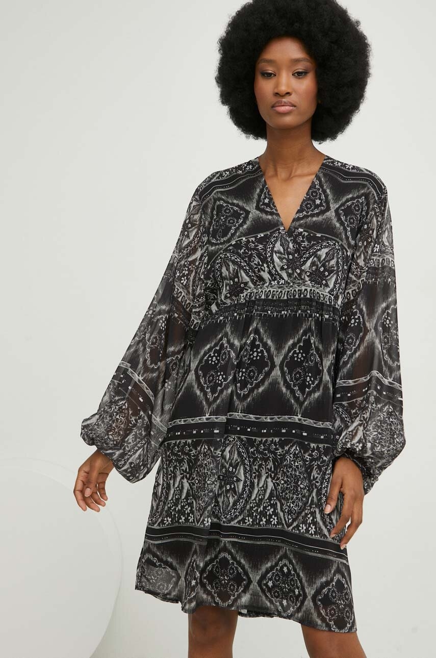 Answear Lab rochie culoarea negru