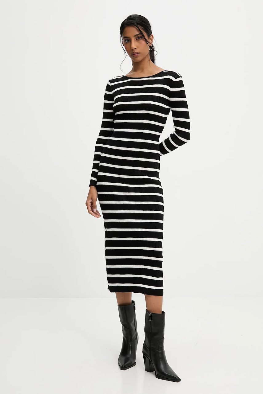 Answear Lab rochie culoarea negru