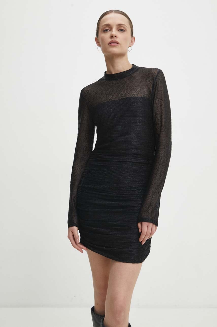 Answear Lab rochie culoarea negru