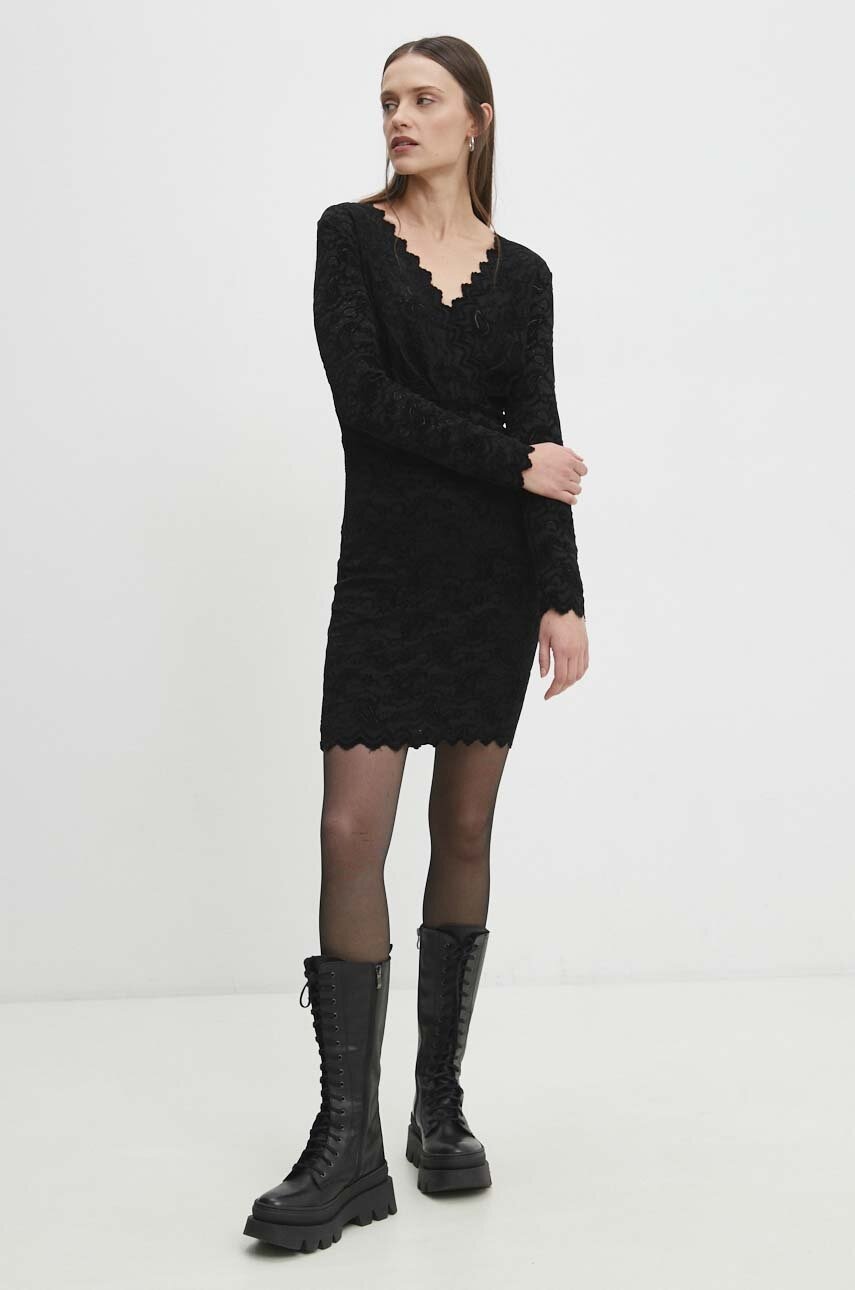 Answear Lab rochie culoarea negru