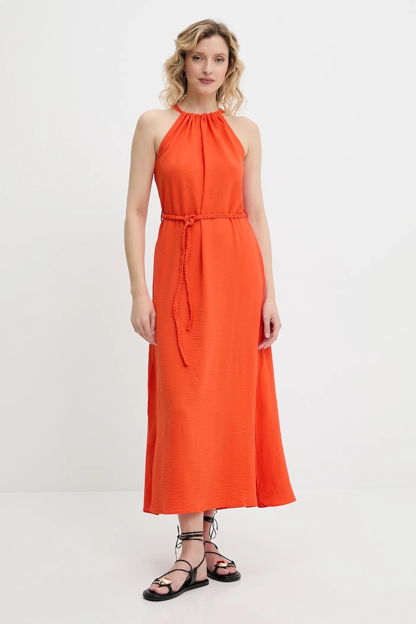 Answear Lab rochie culoarea portocaliu