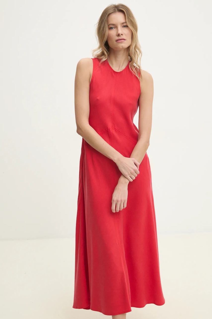 Answear Lab rochie culoarea rosu