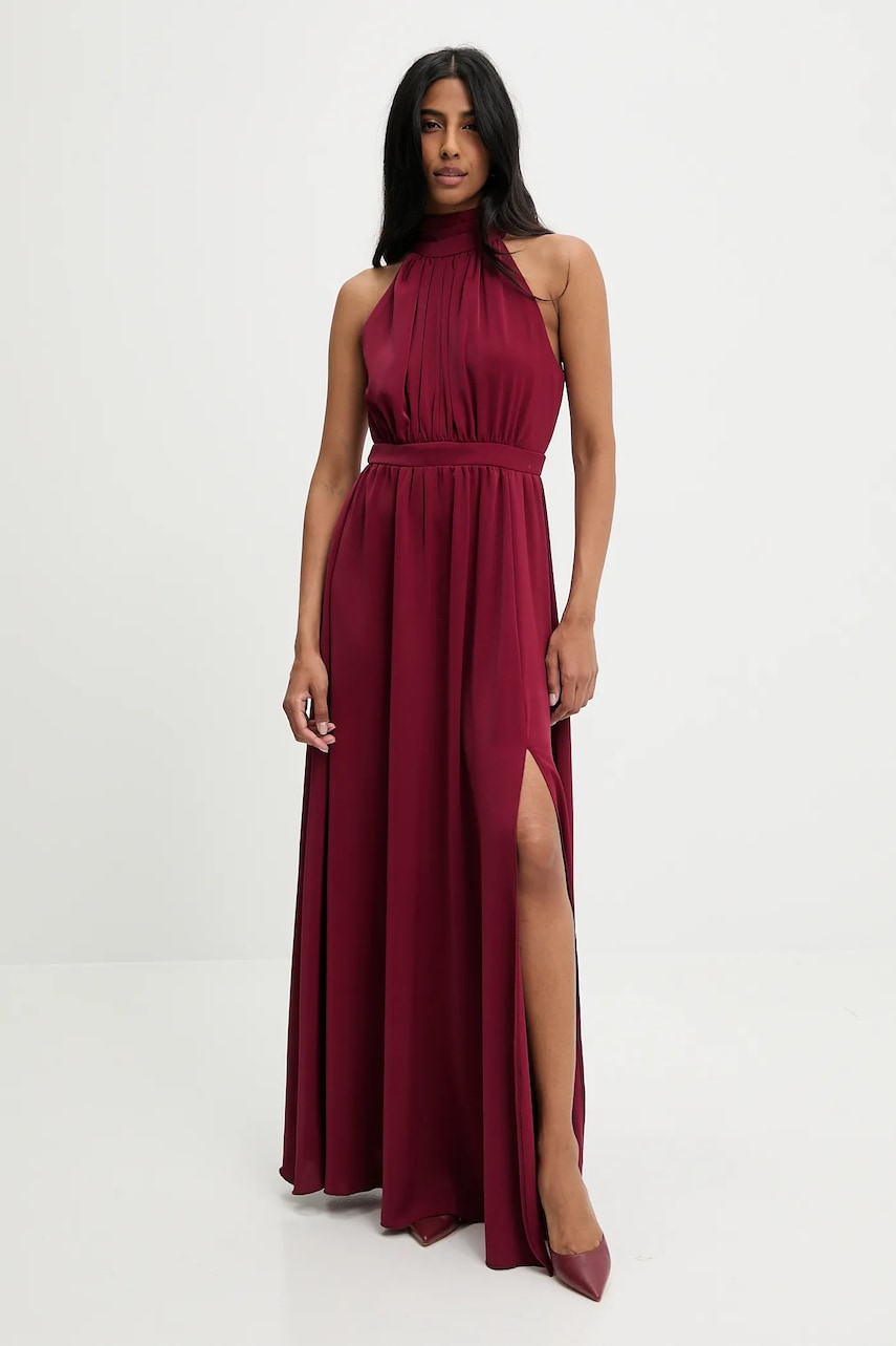 Answear Lab rochie culoarea rosu