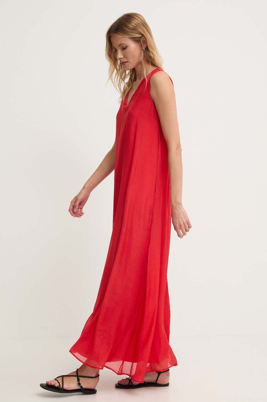Answear Lab rochie culoarea rosu