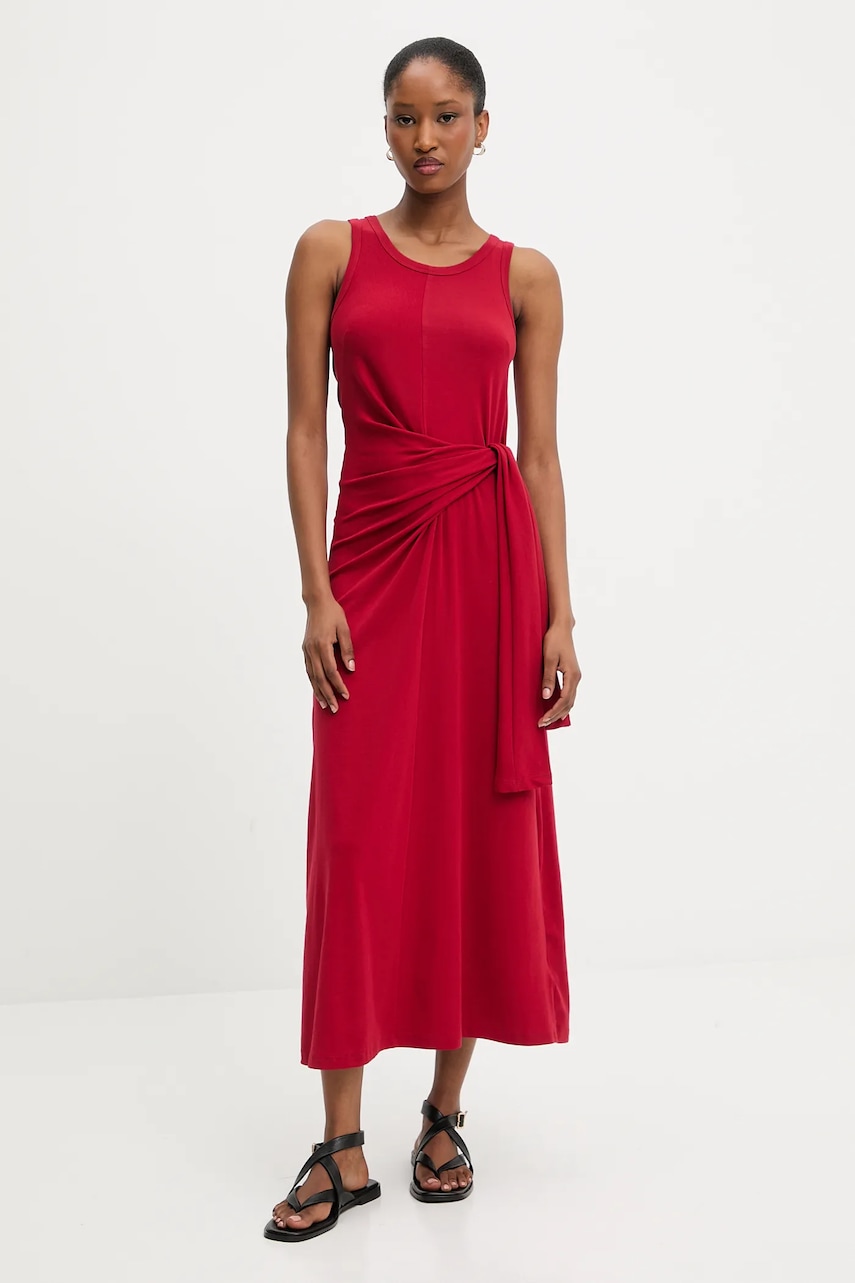 Answear Lab rochie culoarea rosu
