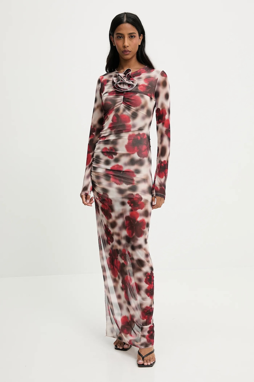 Answear Lab rochie culoarea rosu