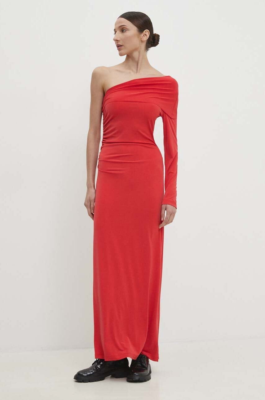 Answear Lab rochie culoarea rosu