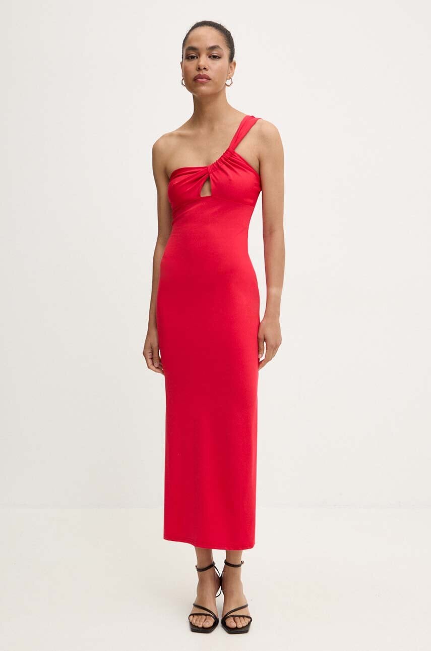 Answear Lab rochie culoarea rosu
