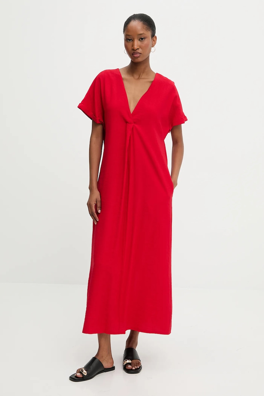 Answear Lab rochie culoarea rosu