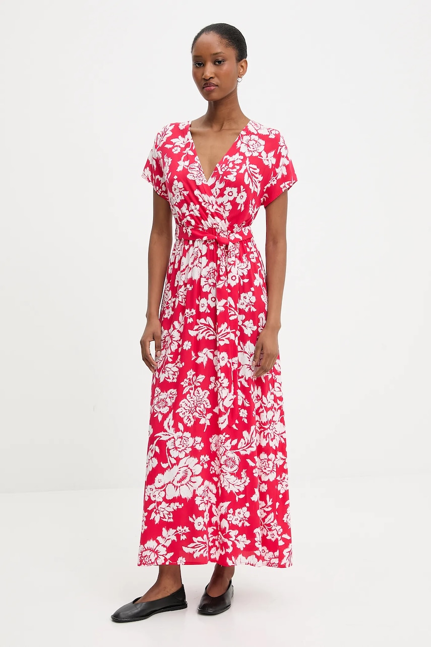 Answear Lab rochie culoarea rosu