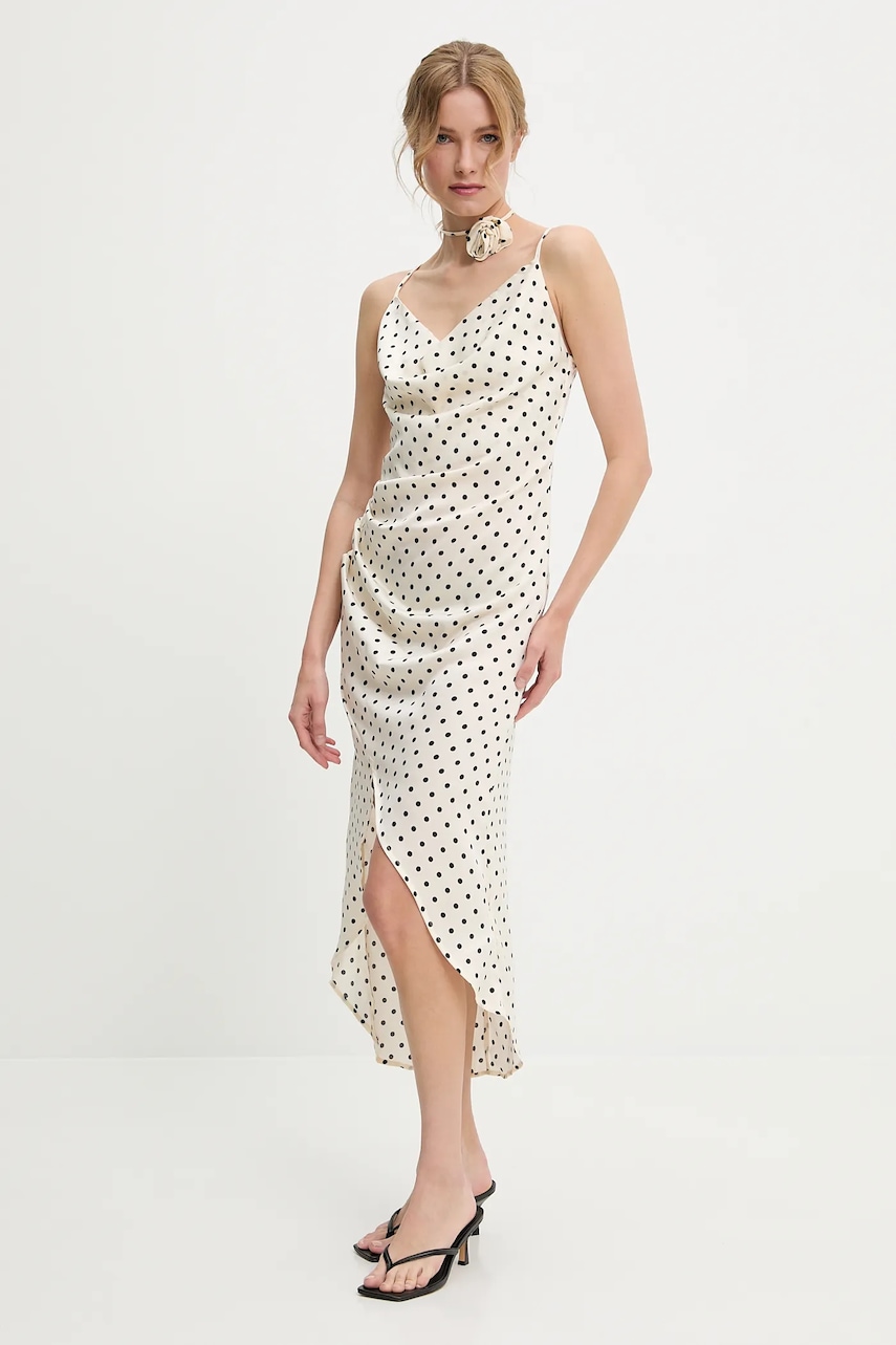 Answear Lab rochie culoarea rosu