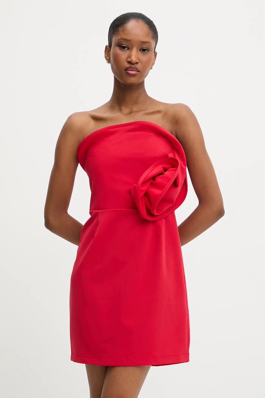 Answear Lab rochie culoarea rosu