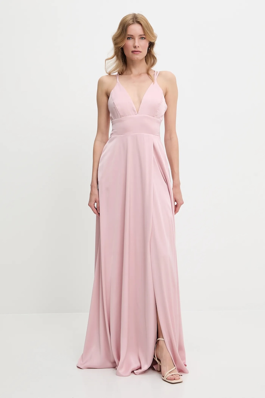 Answear Lab rochie culoarea roz