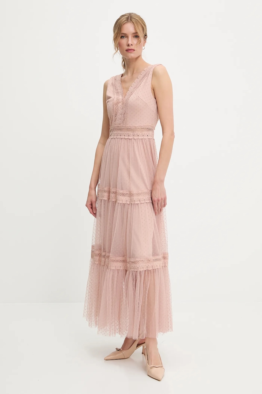 Answear Lab rochie culoarea roz