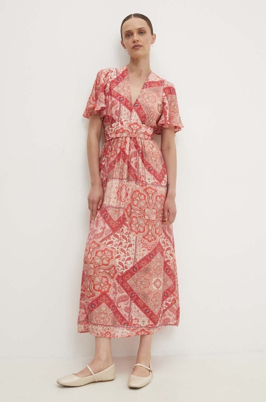 Answear Lab rochie culoarea roz