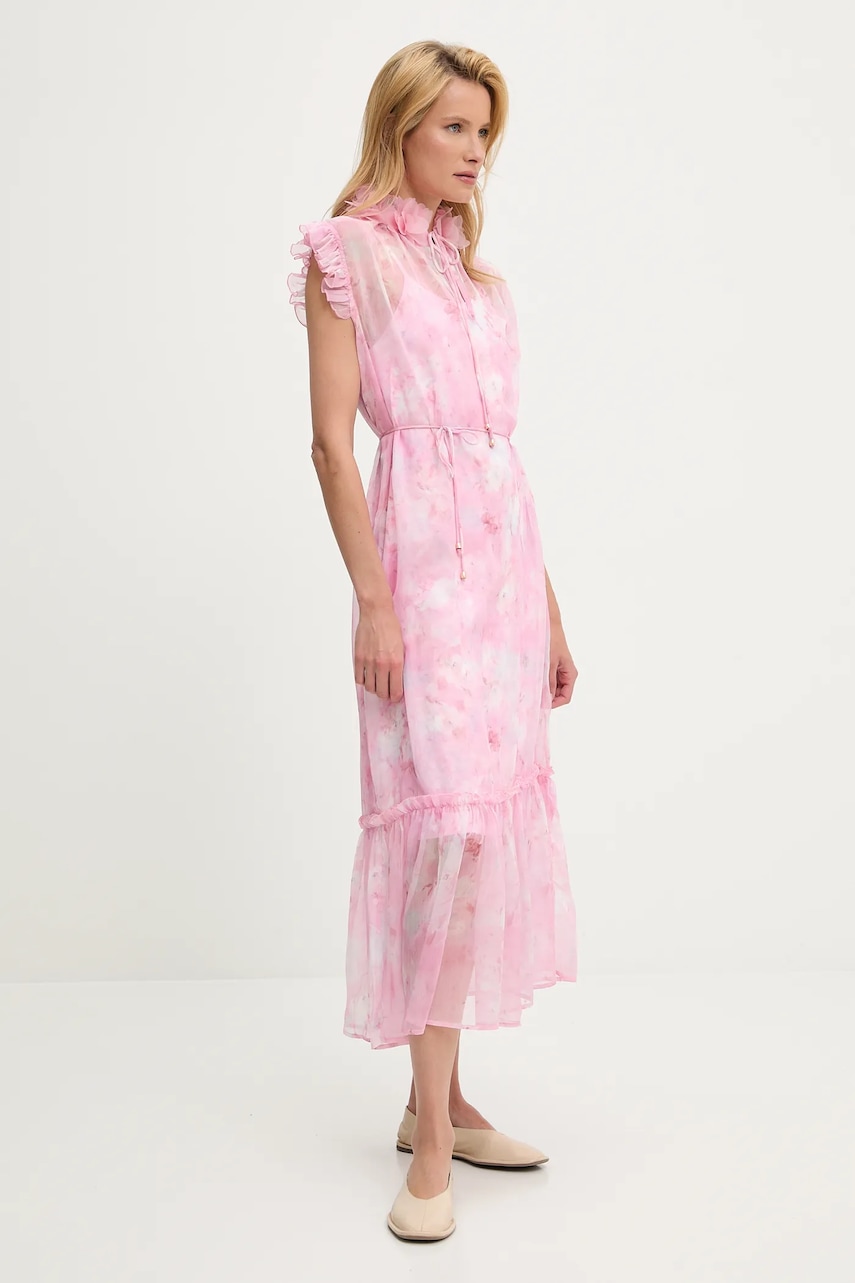 Answear Lab rochie culoarea roz