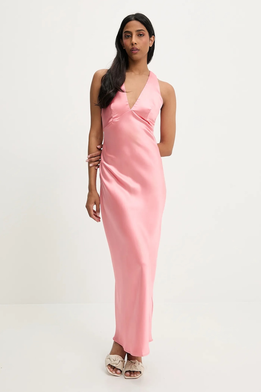 Answear Lab rochie culoarea roz