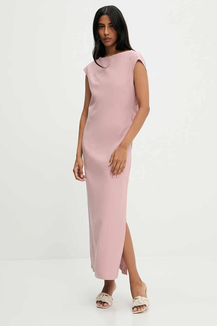 Answear Lab rochie culoarea roz