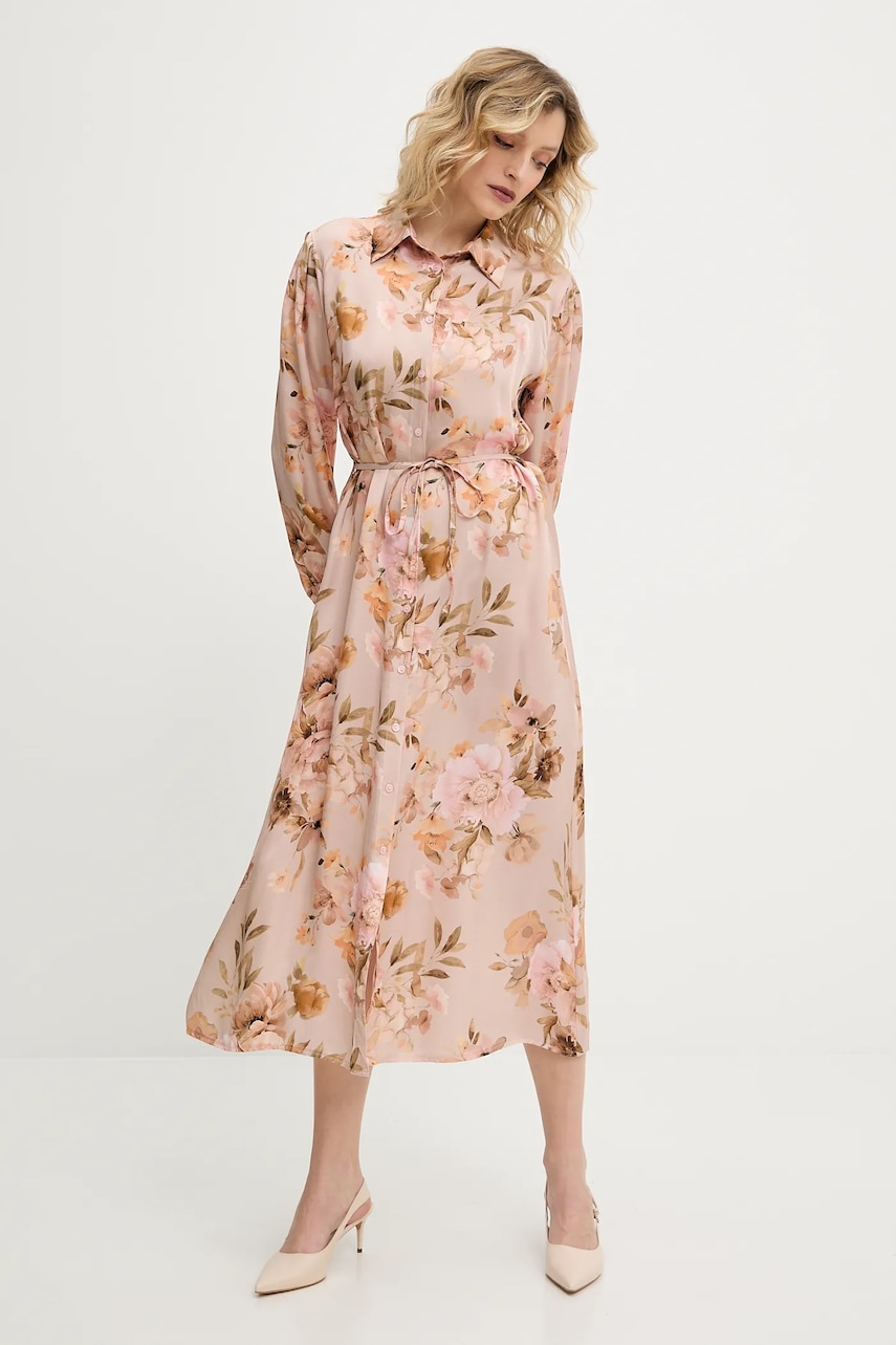 Answear Lab rochie culoarea roz