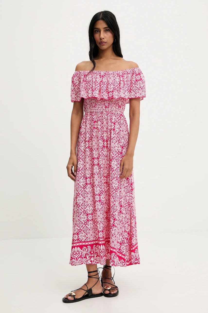 Answear Lab rochie culoarea roz
