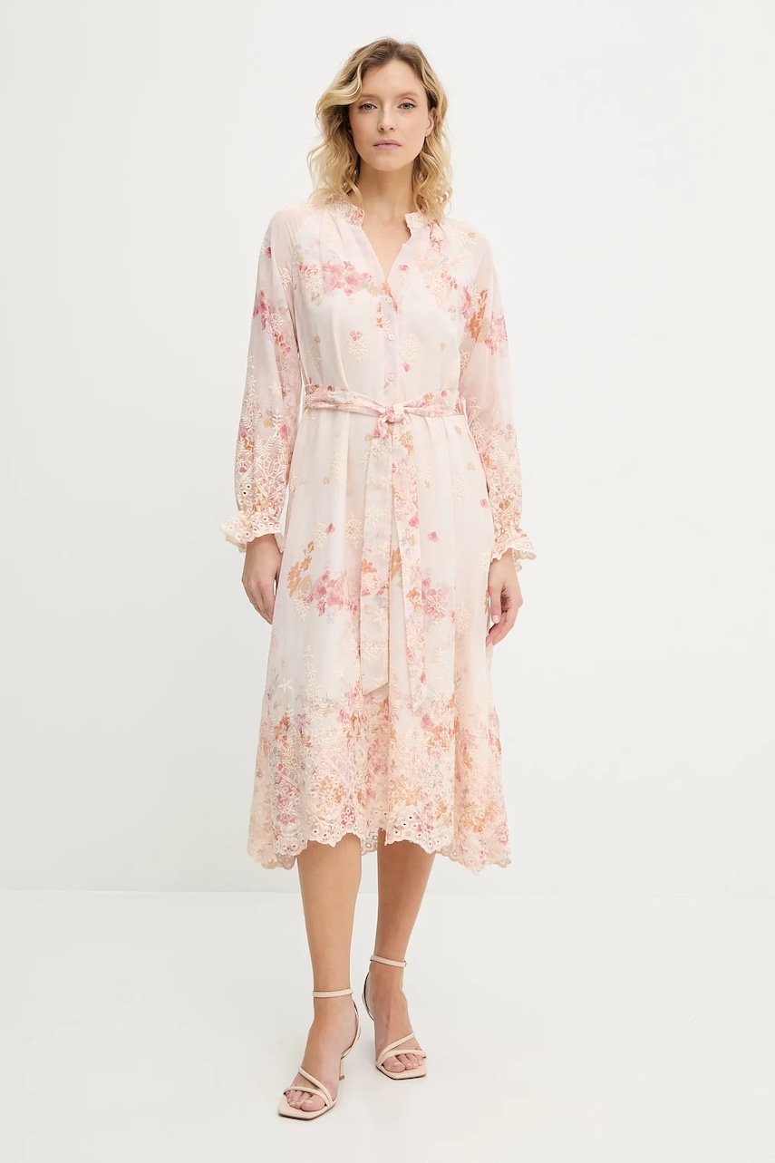 Answear Lab rochie culoarea roz