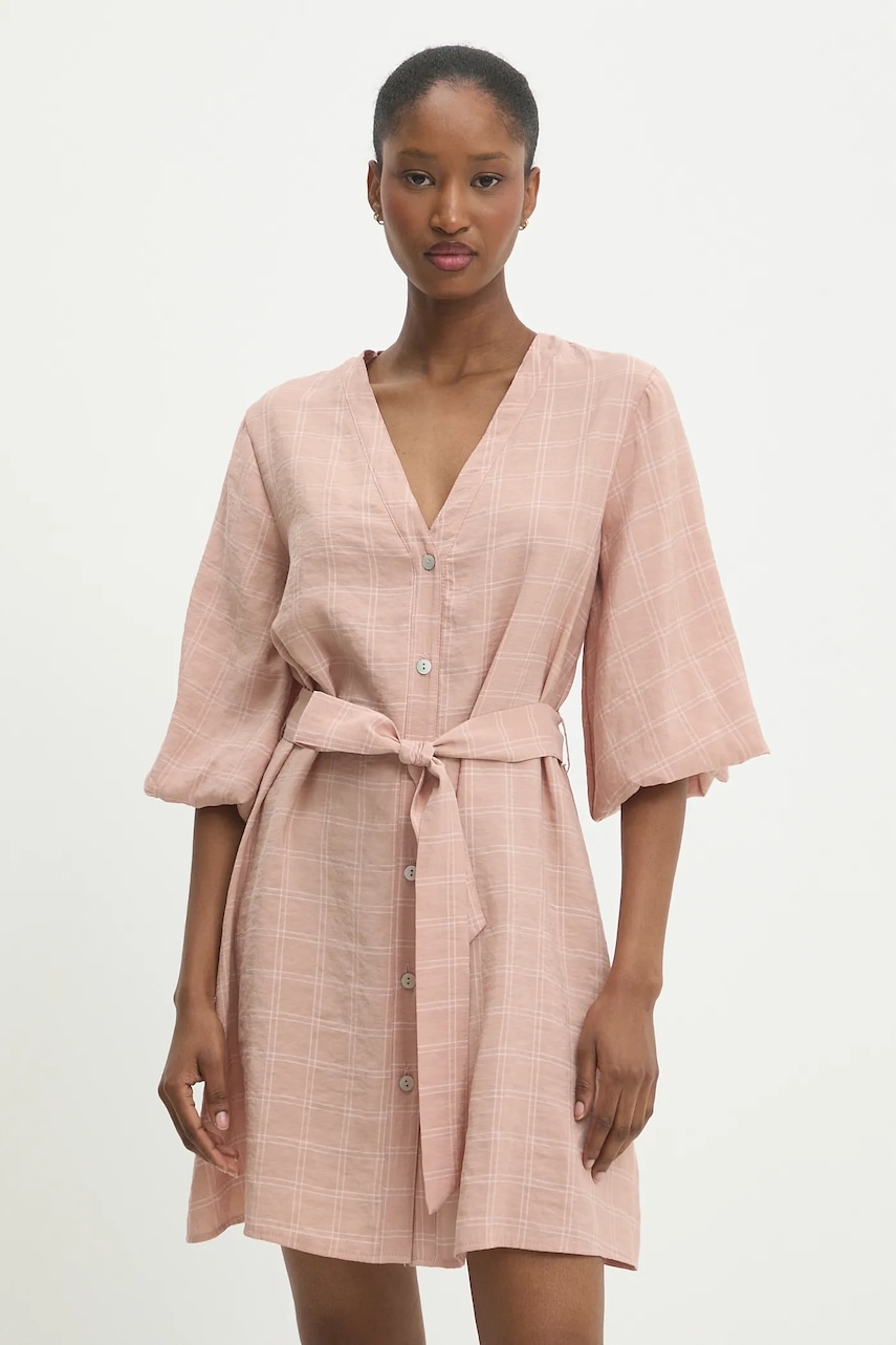 Answear Lab rochie culoarea roz