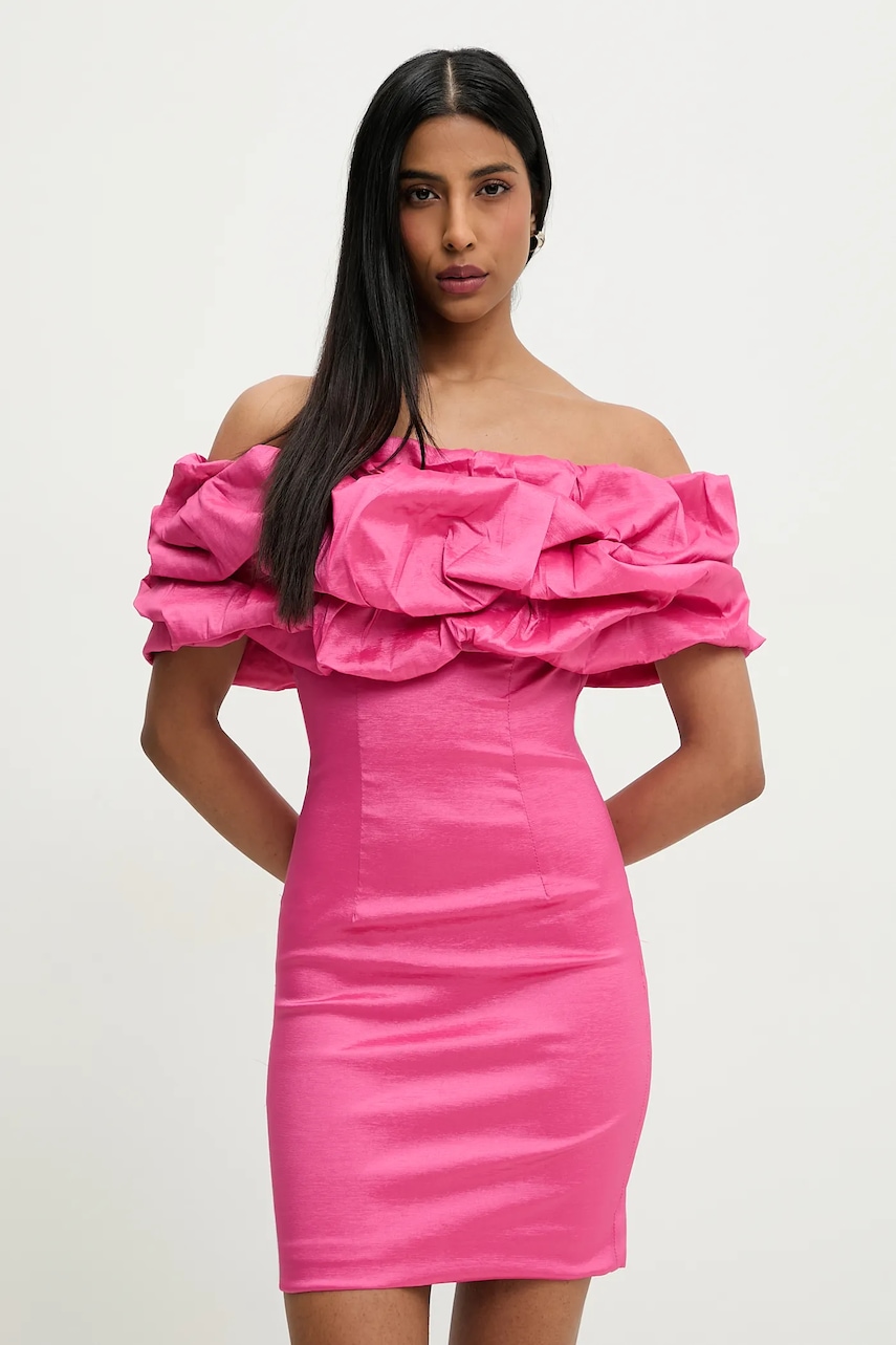 Answear Lab rochie culoarea roz