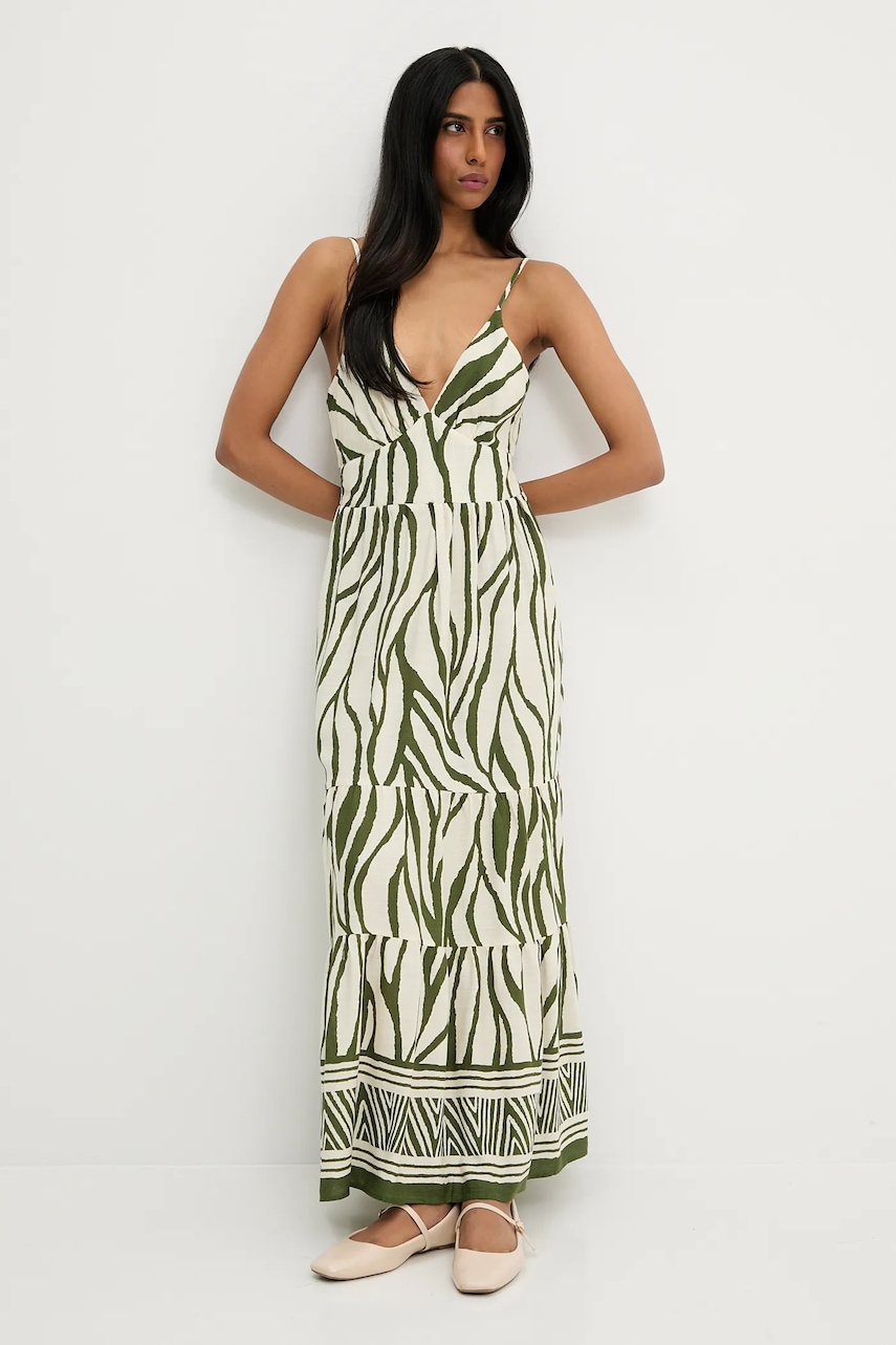 Answear Lab rochie culoarea verde