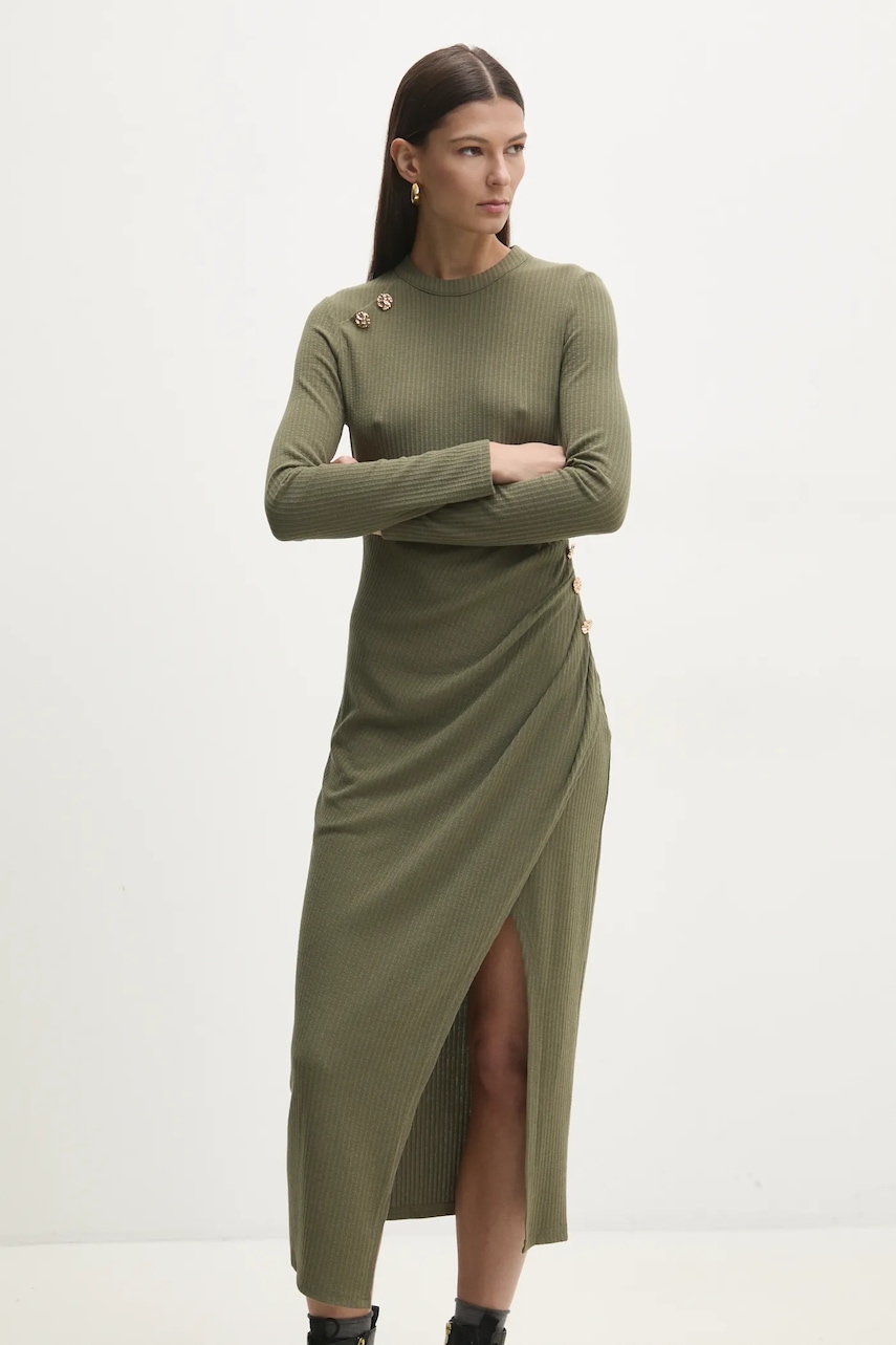 Answear Lab rochie culoarea verde