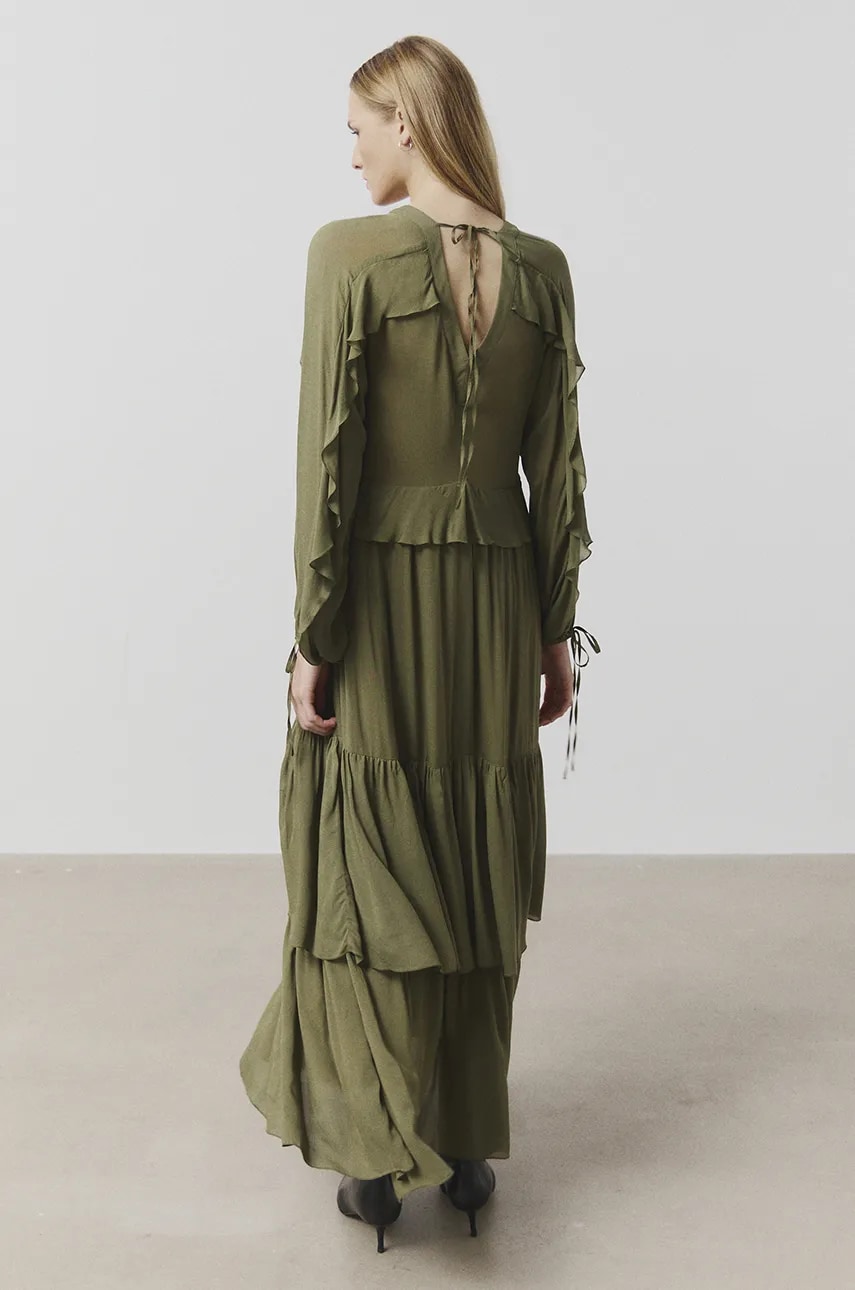 Answear Lab rochie culoarea verde