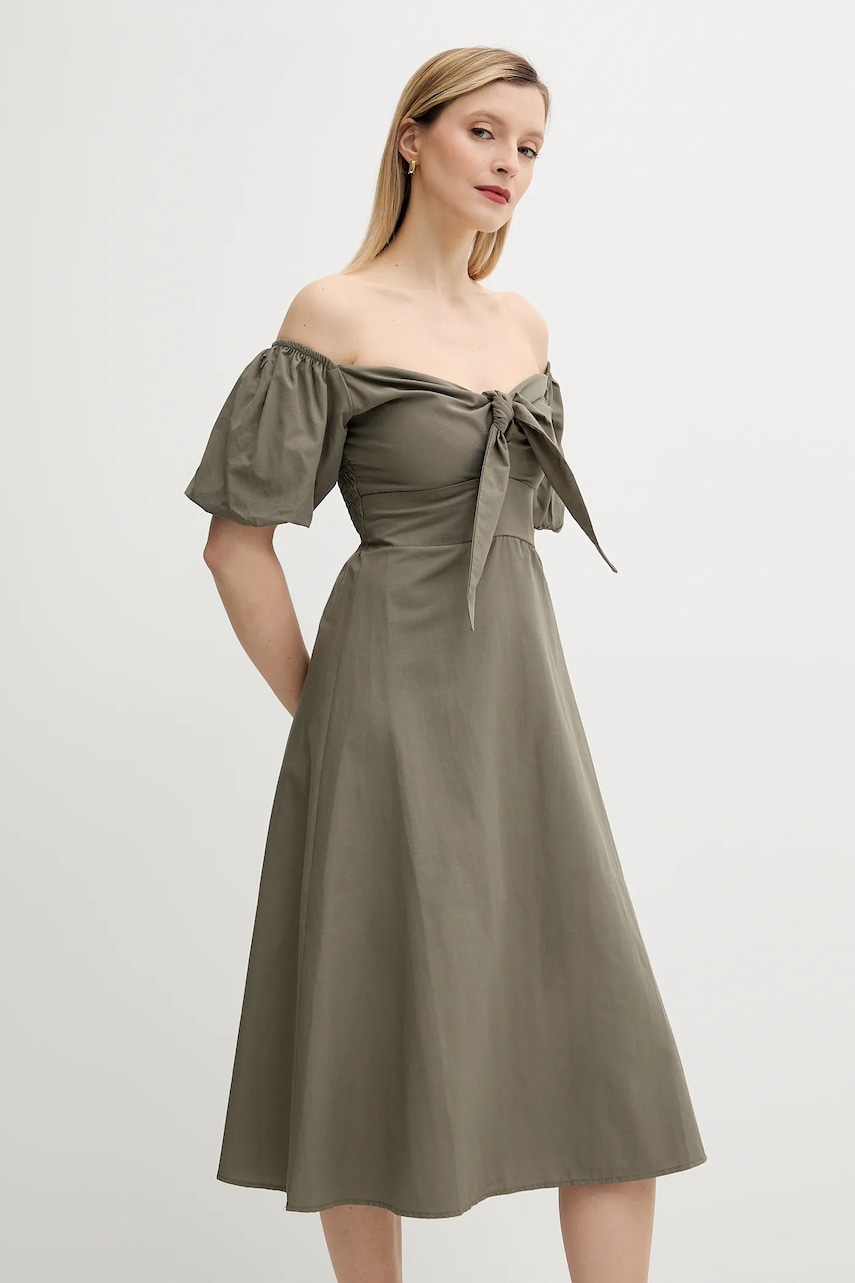 Answear Lab rochie culoarea verde