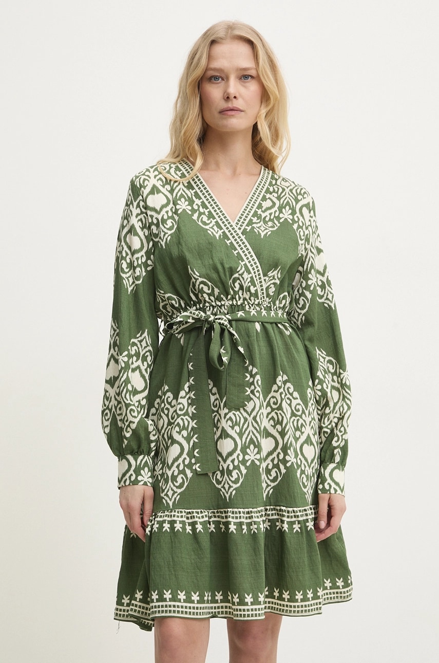 Answear Lab rochie culoarea verde
