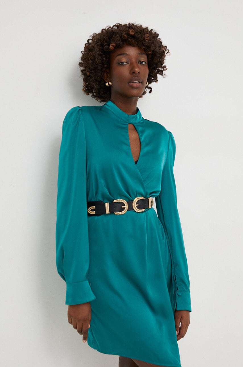 Answear Lab rochie culoarea verde