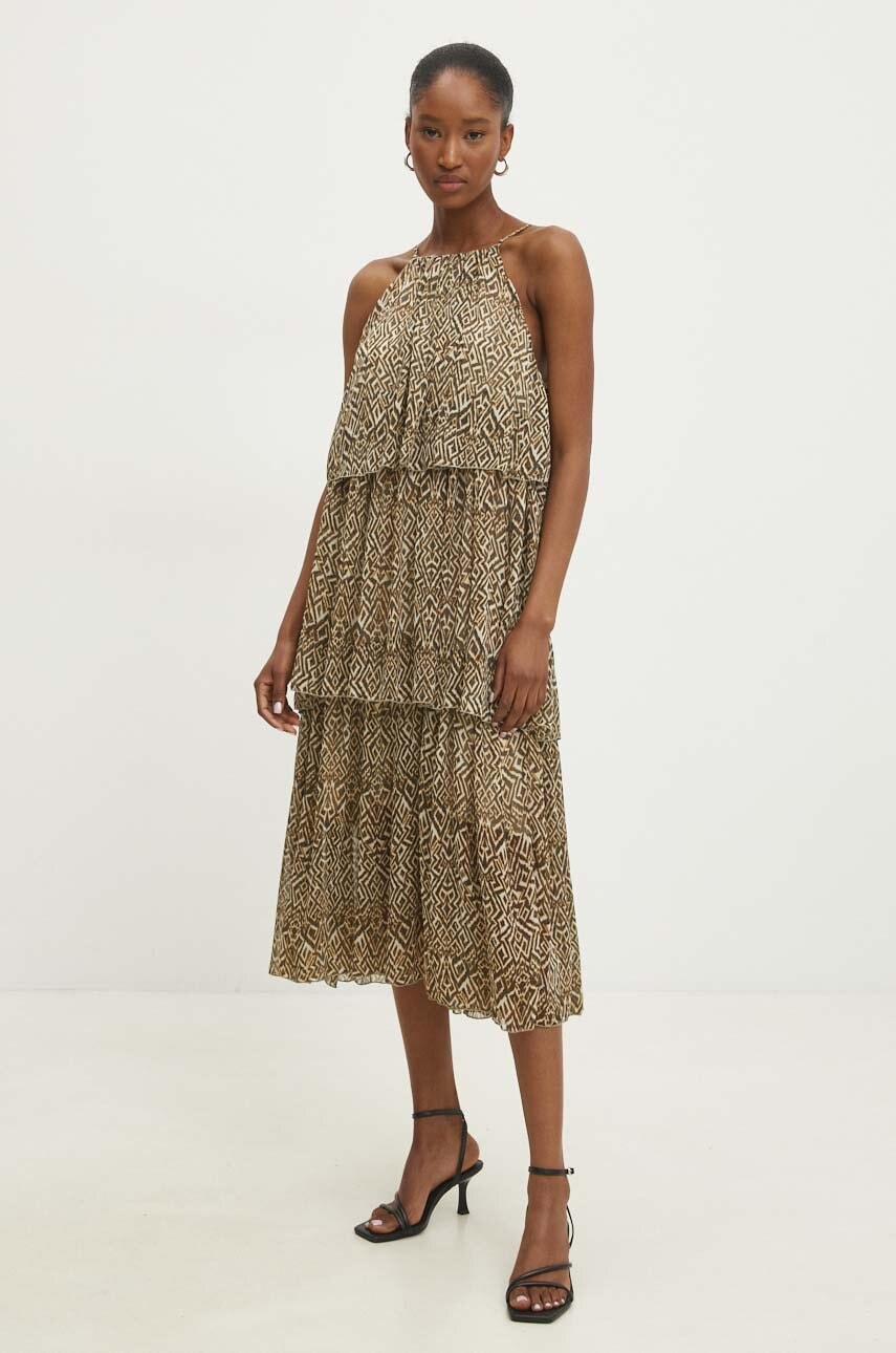 Answear Lab rochie culoarea verde