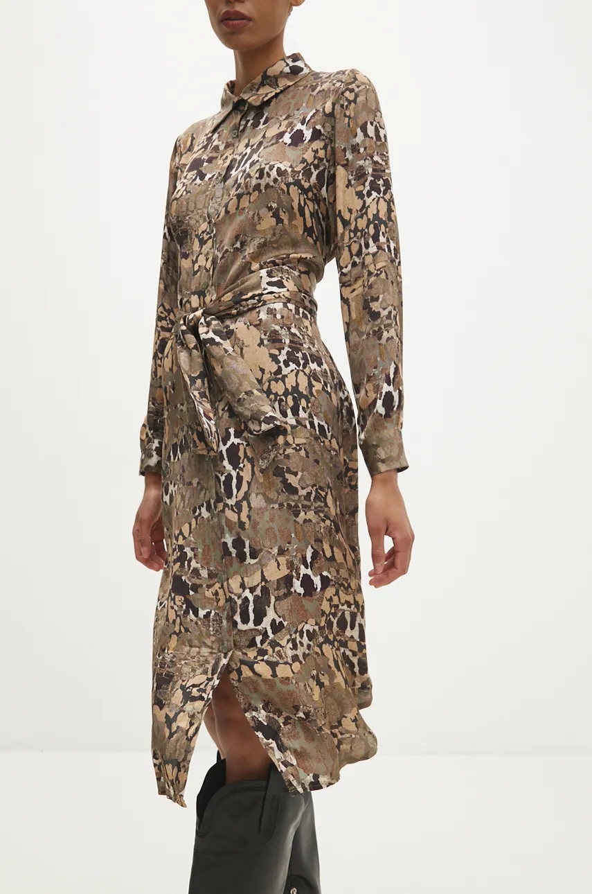 Answear Lab rochie culoarea verde