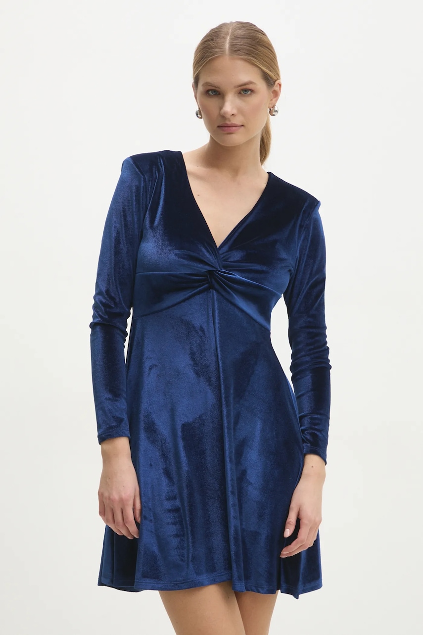Answear Lab rochie de catifea mini