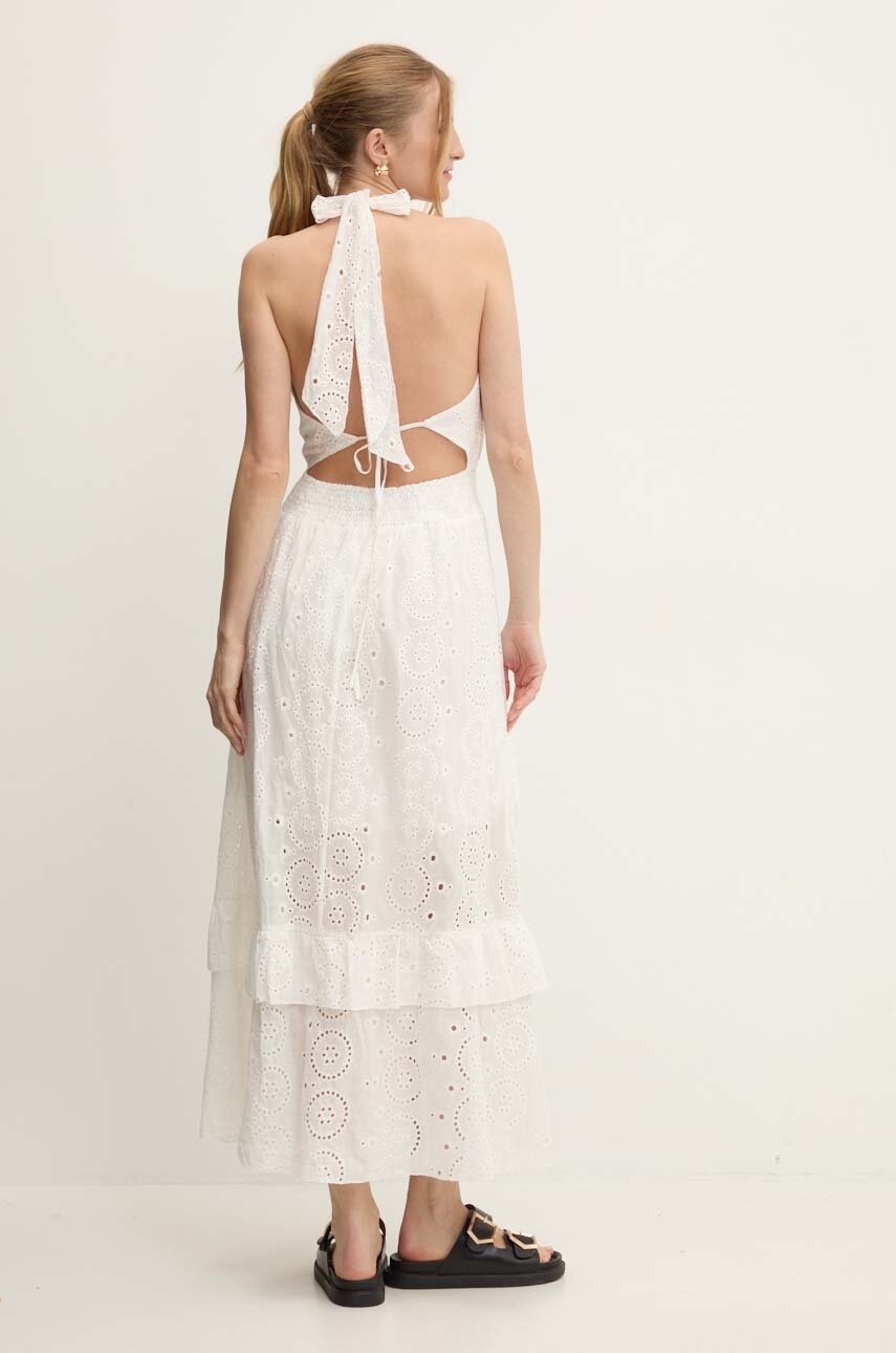 Answear Lab rochie din bumbac culoarea alb