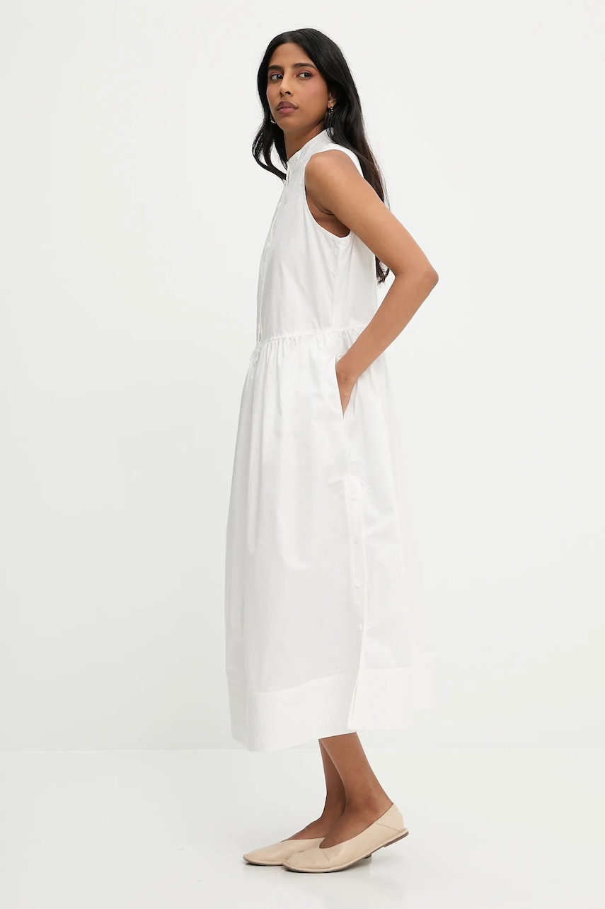 Answear Lab rochie din bumbac culoarea alb
