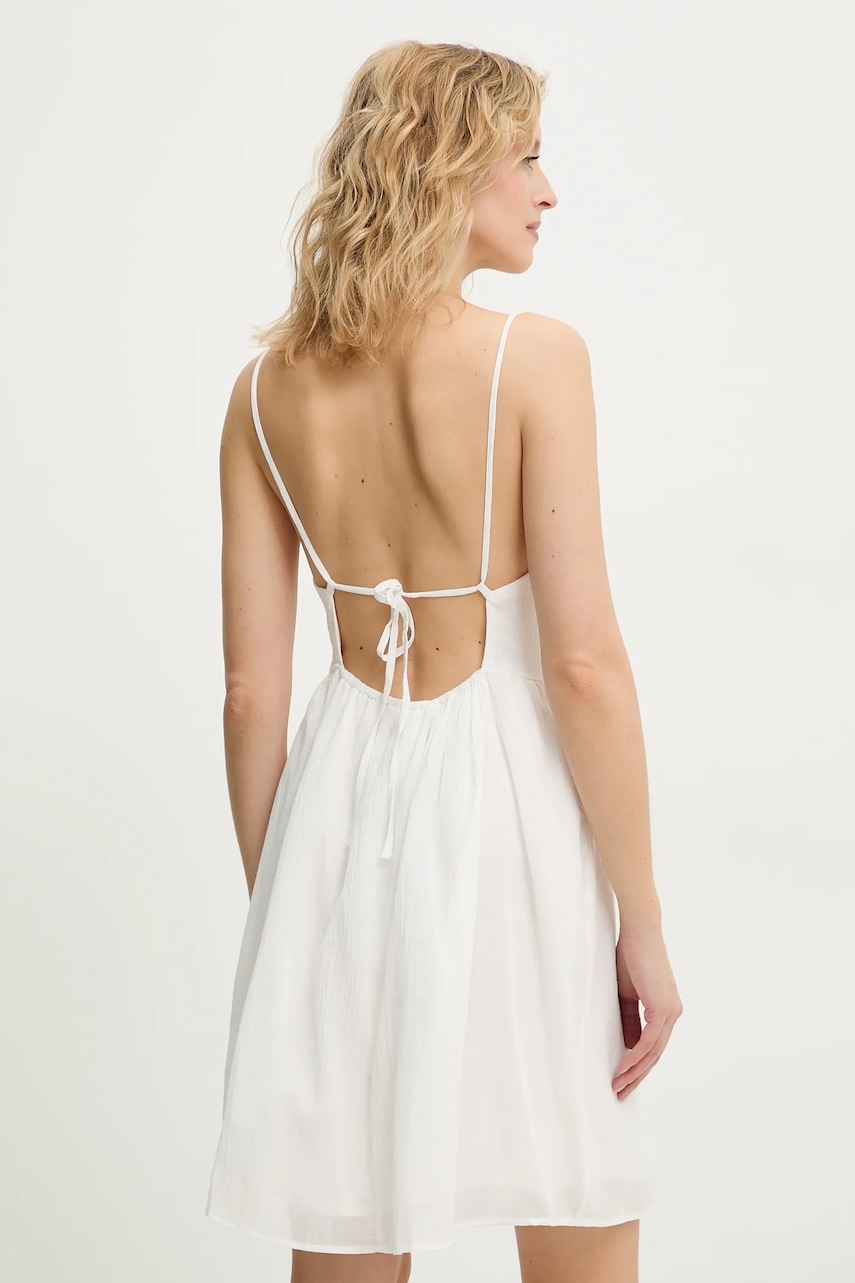 Answear Lab rochie din bumbac culoarea alb