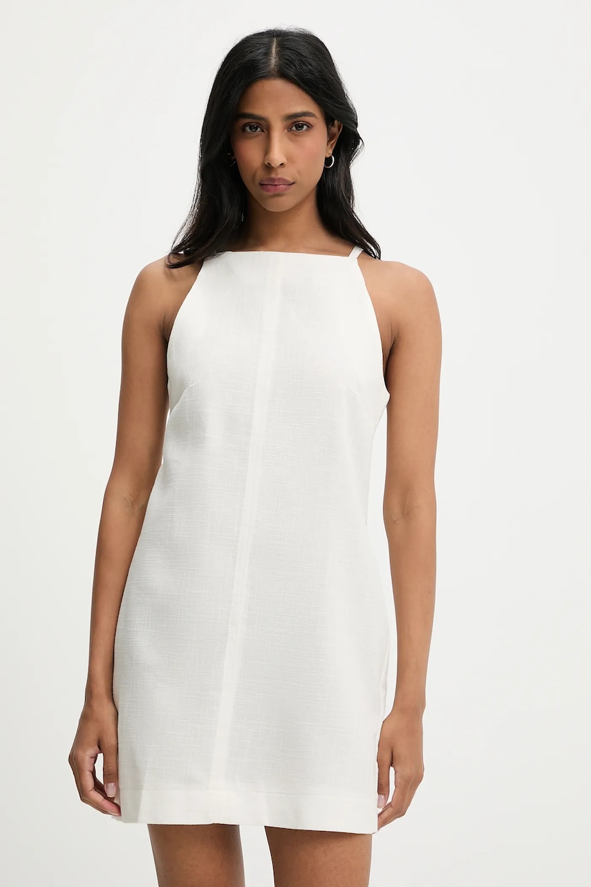 Answear Lab rochie din bumbac culoarea alb