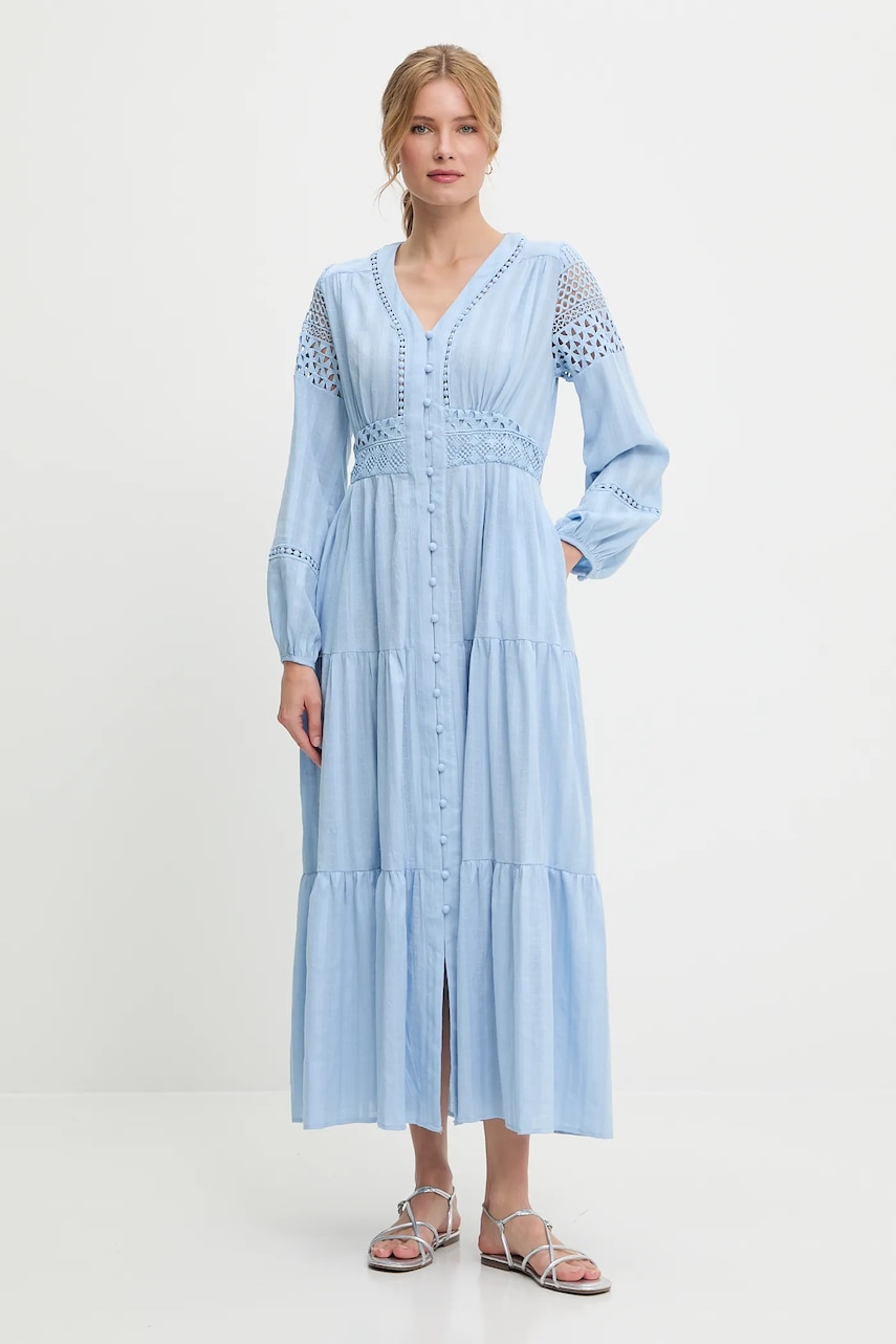 Answear Lab rochie din bumbac maxi