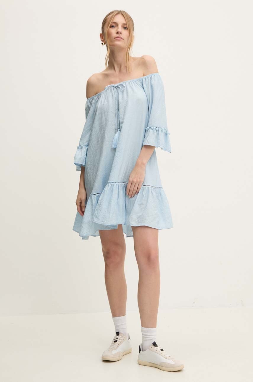 Answear Lab rochie din bumbac mini