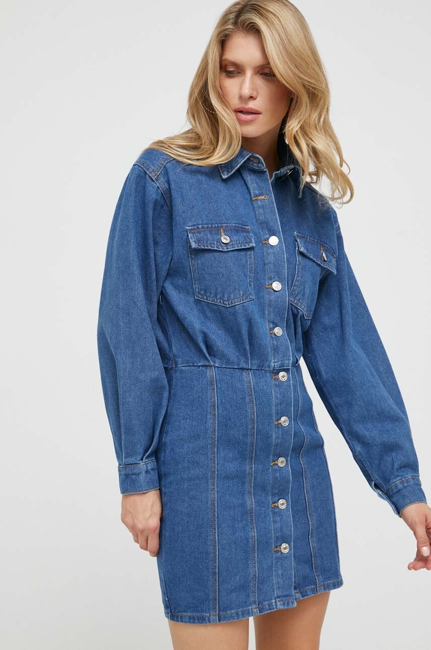 Answear Lab rochie din denim PREMIUM DENIM mini