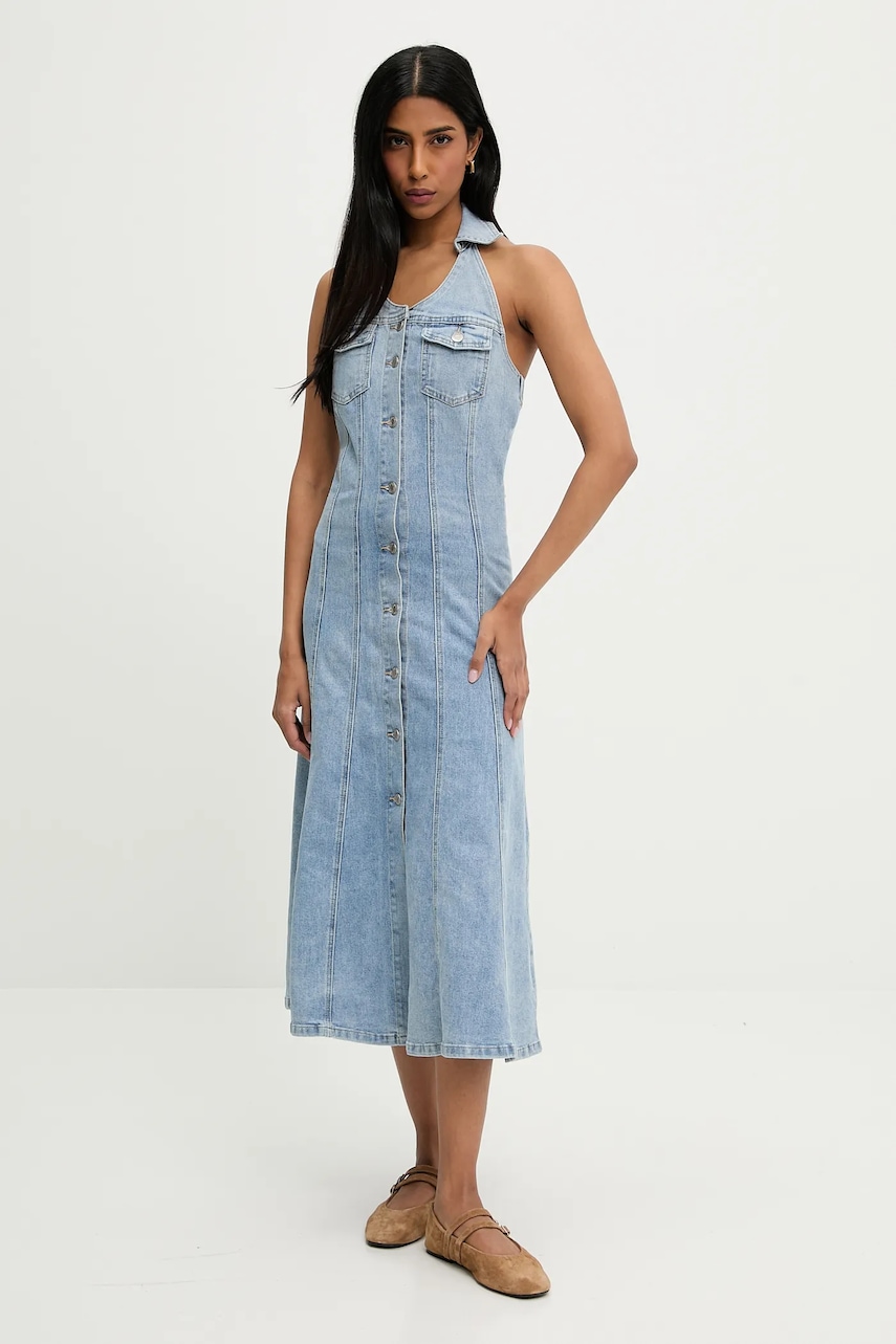 Answear Lab rochie din denim maxi