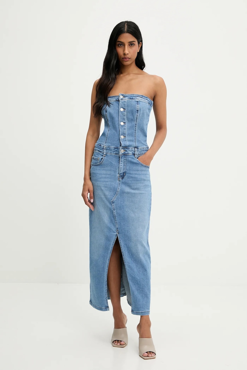 Answear Lab rochie din denim midi