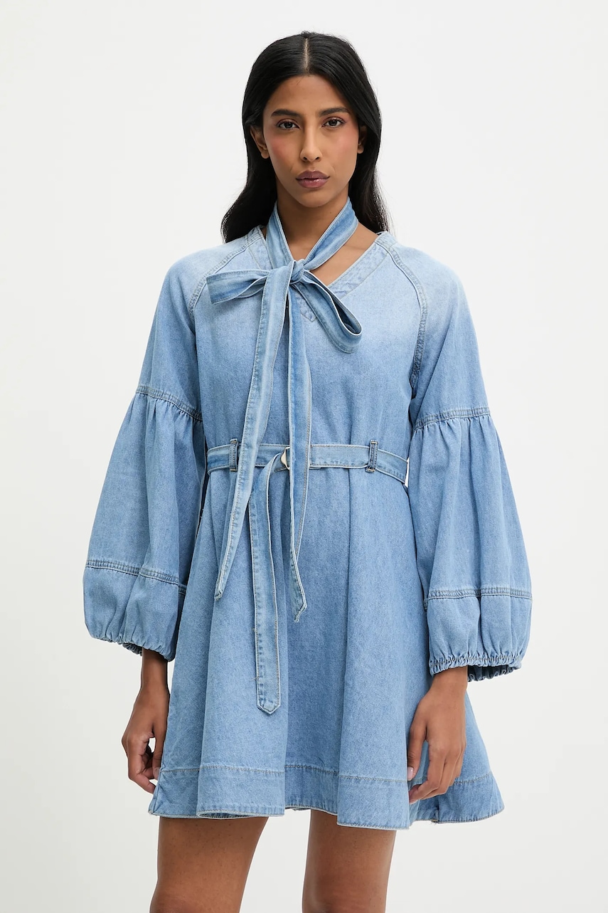 Answear Lab rochie din denim mini