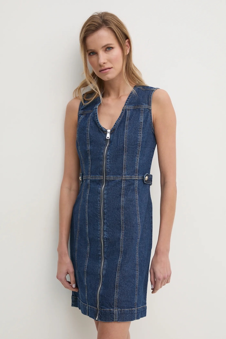 Answear Lab rochie din denim mini