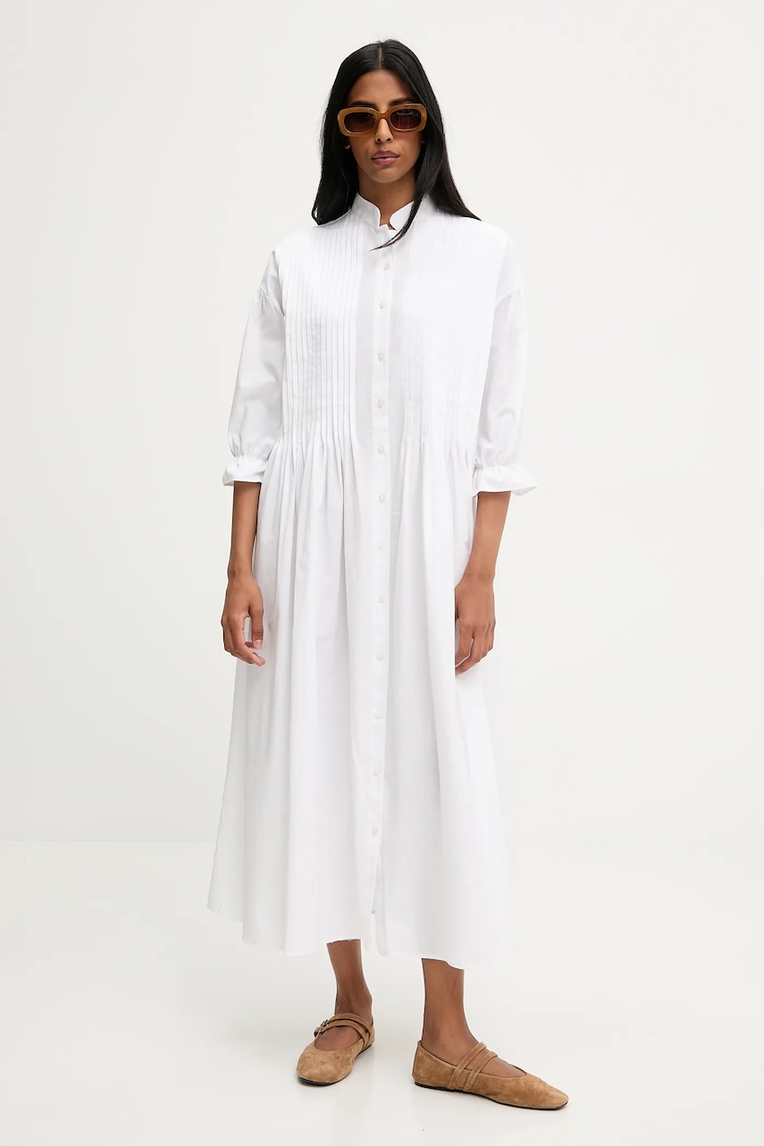 Answear.LAB rochie culoarea alb