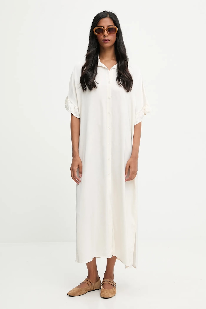 Answear.LAB rochie culoarea bej